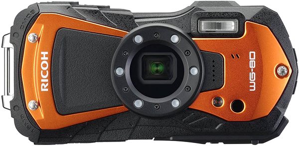 Digitálny fotoaparát RICOH WG-80 Orange ...