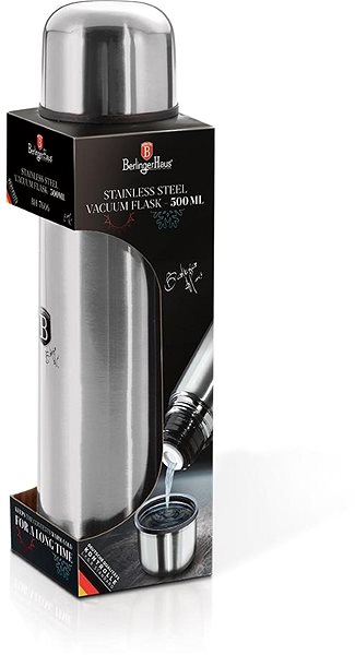 Thermos BERLINGERHAUS stainless steel 0,5 l, Moonlight Edition ...