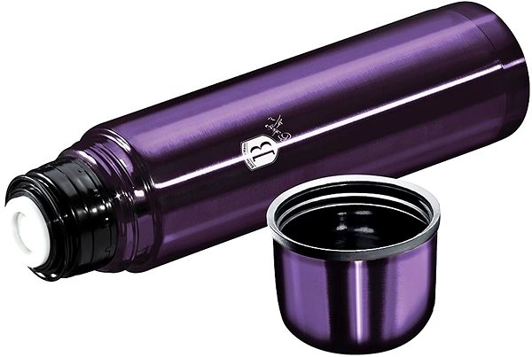 Thermos BERLINGERHAUS stainless steel 0,75 l, Purple Eclipse Collection ...