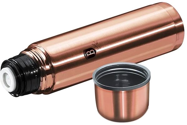 Thermos BERLINGERHAUS stainless steel 0,75 l, Rosegold Metallic Line ...