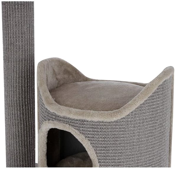 Kerbl Tiana cat scratching post 70 × 56 × 130 cm, grey .