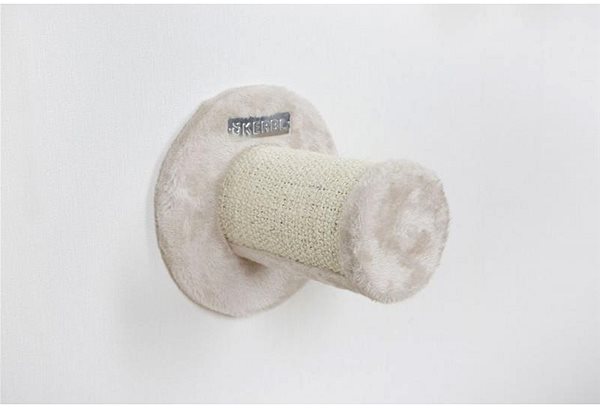Kerbl Matterhorn cat scratching post, set of wall-mounted floors, beige, 6 pcs.