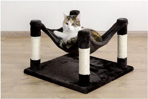 Cat scratching post Kerbl Samira anthracite .