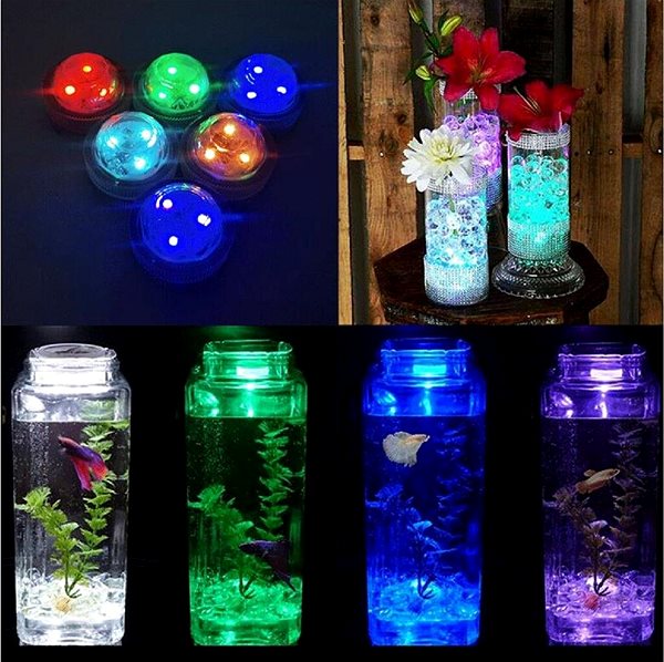 Merco LED RC Light 12 submersible lights .
