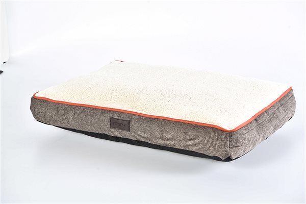 Matrace pro psy Petproducts Hnědo-béžová matrace pro psy 90 × 60 × 11 cm ...