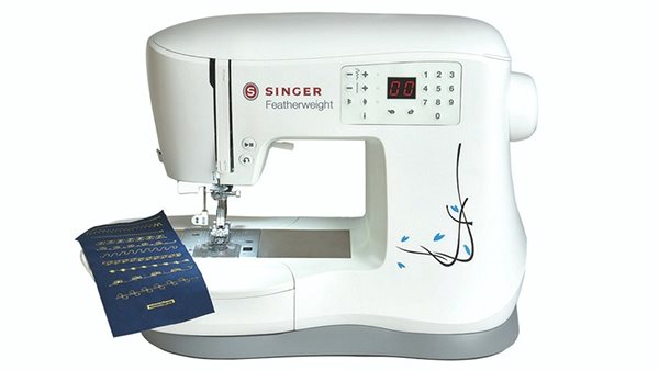 Singer Featherweight C240 sewing machine.