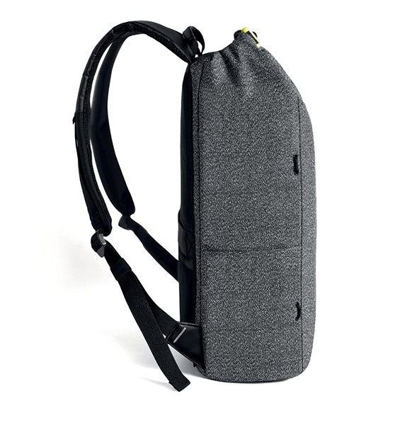 Laptop hátizsák XD Design Bobby Urban Lite anti-theft backpack 15.6 szürke Oldalnézet