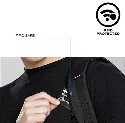 Laptop hátizsák XD Design Bobby Urban Lite anti-theft backpack 15.6 fekete ...
