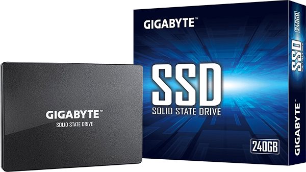 SSD meghajtó GIGABYTE 240GB SSD Képernyő