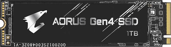 SSD meghajtó GIGABYTE AORUS Gen 4 SSD 1TB Képernyő