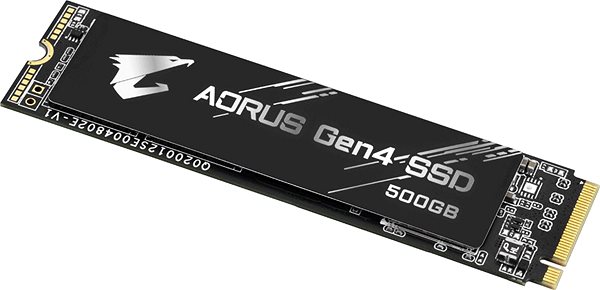 SSD GIGABYTE AORUS Gen 4 SSD 500GB Screen