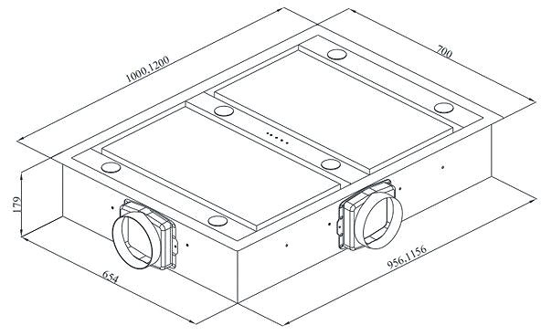 Extractor Hood PHILCO PEI 12715 Technical draft