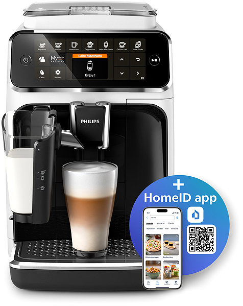 Automatický kávovar Philips 4300 Series LatteGo EP4343/51 ...