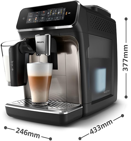 Kaffeevollautomat Philips 3300 Serie LatteGo EP3347/90 ...