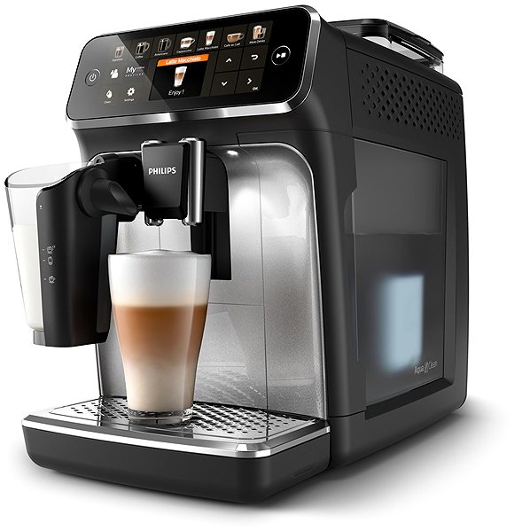 Automatic Coffee Machine Philips Series 5400 LatteGo EP5446/70 ...
