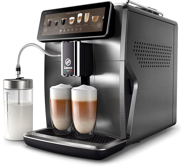 Automatic Coffee Machine Saeco Xelsis Suprema SM8889/00 Lateral view