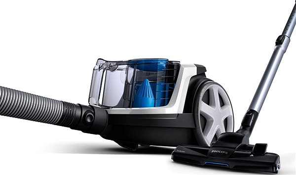 Bagless Vacuum Cleaner Philips PowerPro Compact FC9332/09 Lateral view