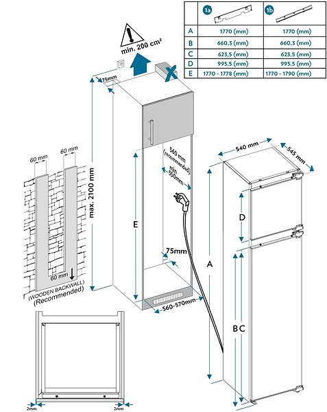 Refrigerator PHILCO PCN 17732 EBI Technical draft
