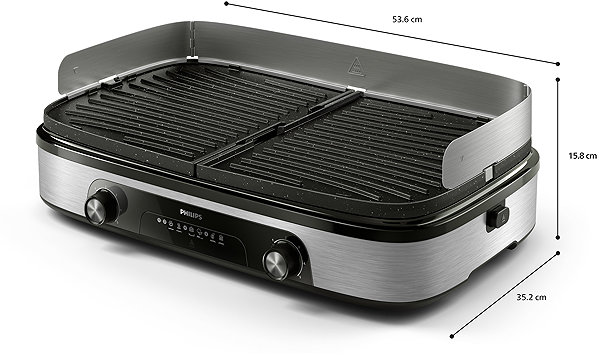 Philips 5000 Series HD6222/90 Electric Grill.