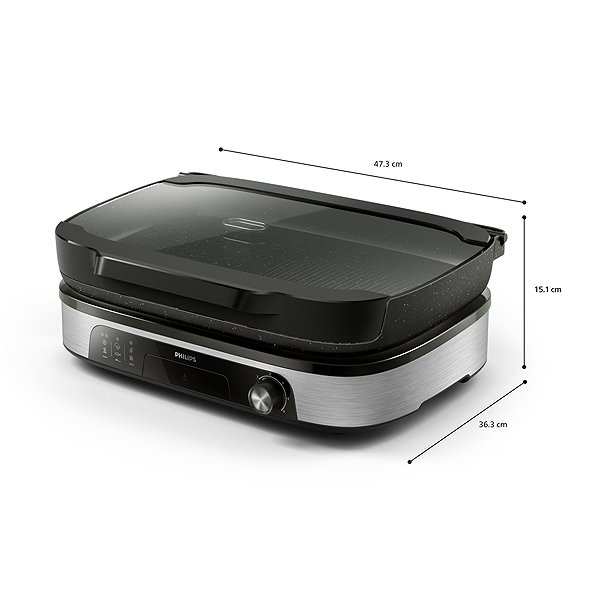 Philips Series 5000 HD6212/90 Electric Grill.