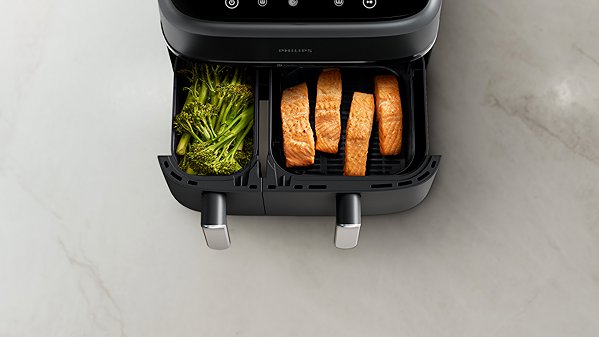 Hot air fryer Philips Series 3000 Dupla kosaras NA351/00 .