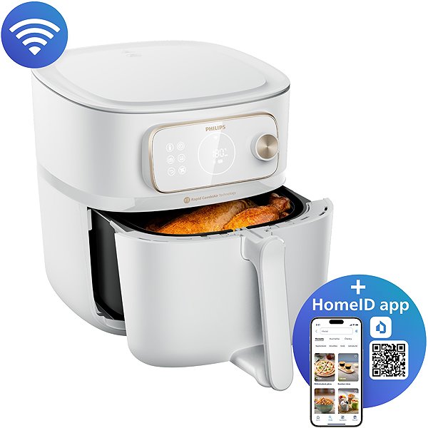 Hot air fryer Philips HD9876/20 7000 Series Combi XXL Connected 22in1 .