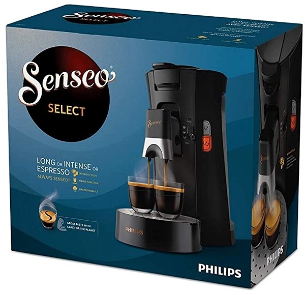 Kapszulás kávéfőző Philips CSA240/61 SENSEO Select fekete ...