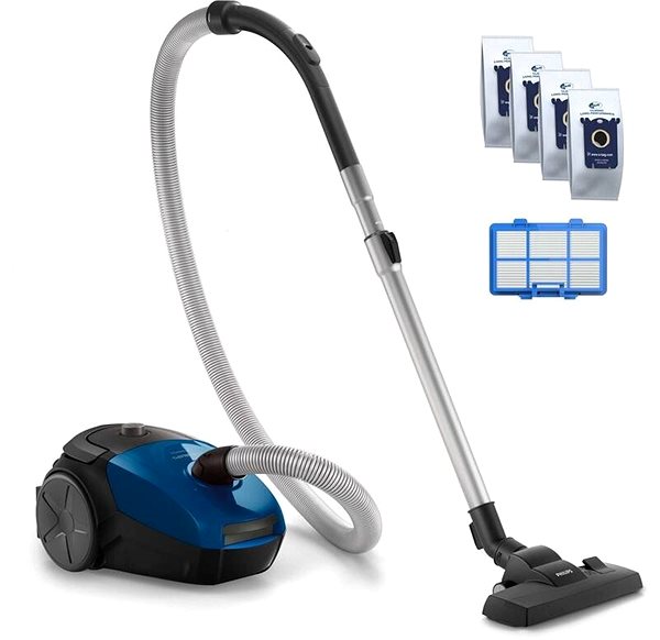 Bagged Vacuum Cleaner Philips PowerGo FC8245/09 Lifestyle