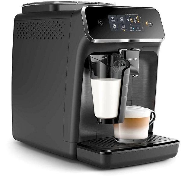 Kaffeevollautomat Philips Series 2200 LatteGo EP 2232/40 Seitlicher Anblick
