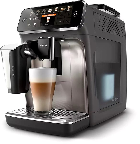 Automata kávéfőző Philips 5400 Series EP5444/90 Oldalnézet