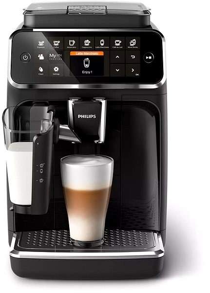 Automatic Coffee Machine Philips 4300 Series Automatic Coffee Machine EP4341/50 Lateral view