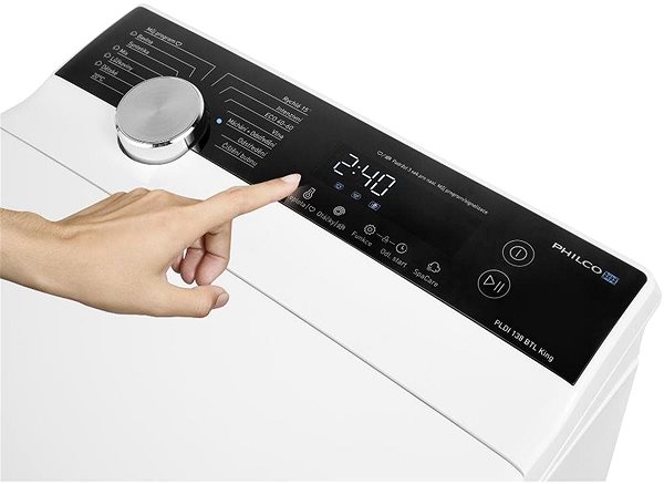 Washing Machine PHILCO PLDI 138 BTL King Top-loading washing machine ...