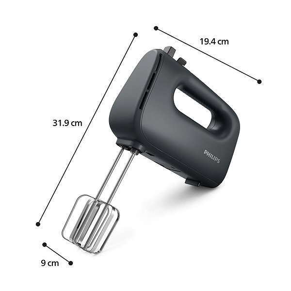 Hand Mixer Philips 1000 Series HR3739/00 ...