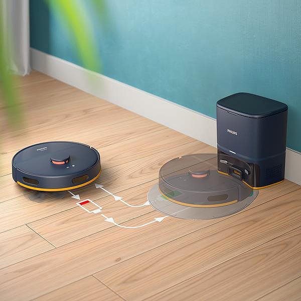 Robot Vacuum Philips 2000 Series 2in1 XU2100/10 ...
