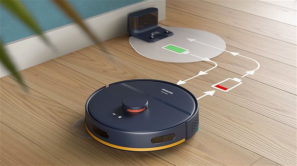 Robot Vacuum Philips HomeRun 2000 Aqua XU2000/10 ...