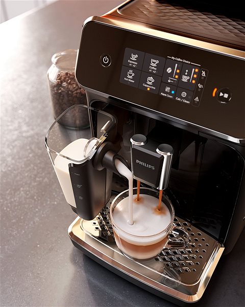 Automatic Coffee Machine Philips Series 2200 LatteGo EP2231/40 Lifestyle