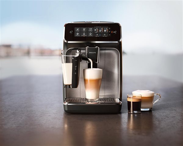 Automatic Coffee Machine Philips Series 3200 LatteGo EP3246/70 Lifestyle