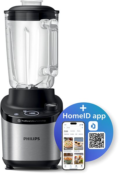 Countertop Blender Philips Series 7000 Atlantic HR3760/10 ...