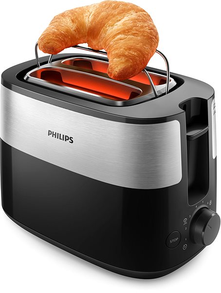 Philips Daily Collection HD2516/90 830W toaster.