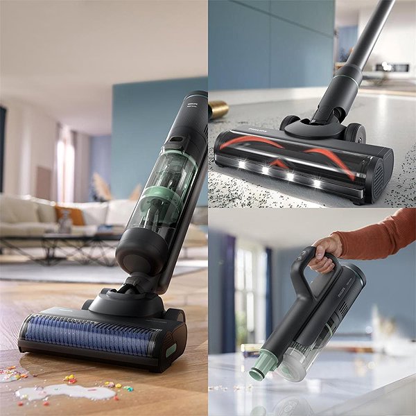 Philips Series 7000 AquaTrio XW7263/11 stick vacuum cleaner.