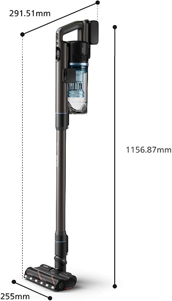 Upright Vacuum Cleaner Philips XC7163/01 Series 7000 Aqua ...