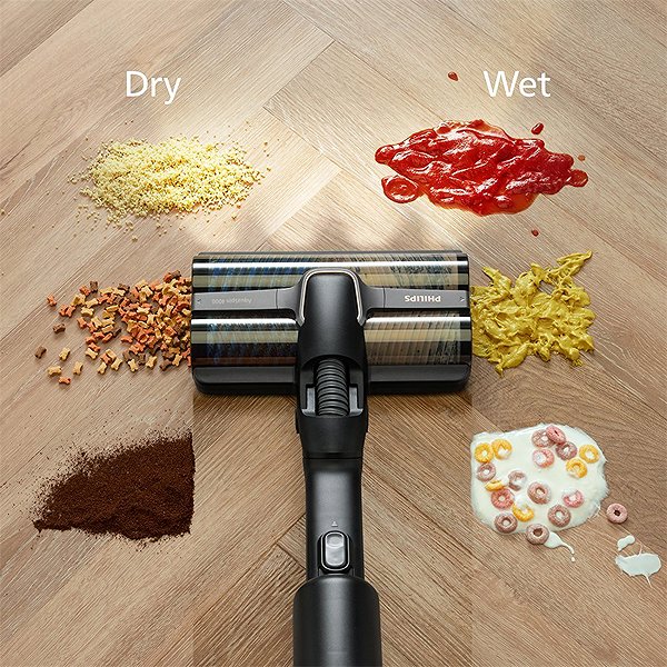 Philips 9000 Series Vac&Wash AquaTrio LED XW9463/11 stick vacuum cleaner.