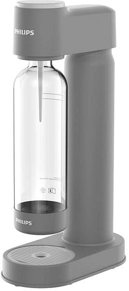 Wassersprudler Philips Lite ADD4901GR Wassersprudler mit CO2-Patrone - grau ...
