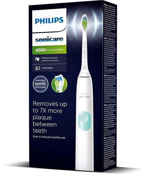 Electric Toothbrush Philips Sonicare 4300 HX6807/24 Packaging/box