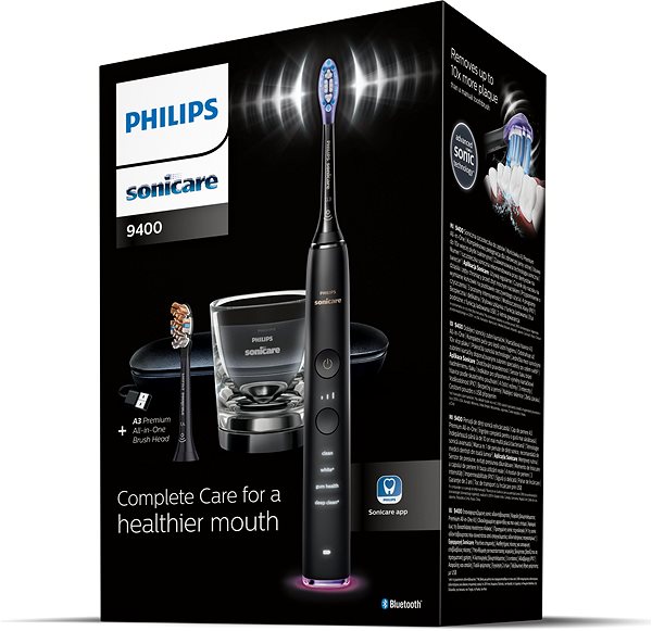 Electric Toothbrush Philips Sonicare 9400 DiamondClean HX9917/89 Packaging/box