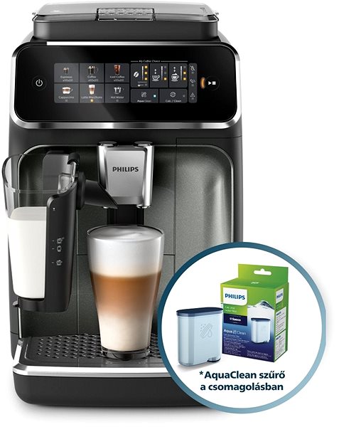Automata kávéfőző Philips 3300 LatteGo EP3349/70 ...