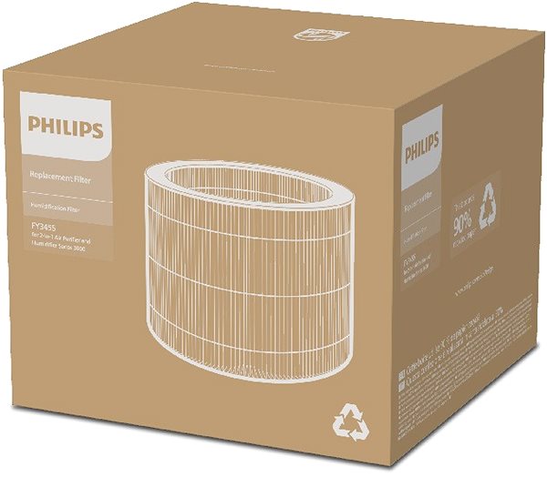 Luftreinigungsfilter Philips FY3455/00 Luftbefeuchterfilter für Philips Series 3000 2in1 ...