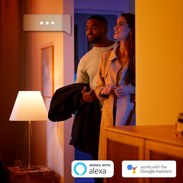 LED izzó Philips Hue White Ambiance 8.5W E27 ...