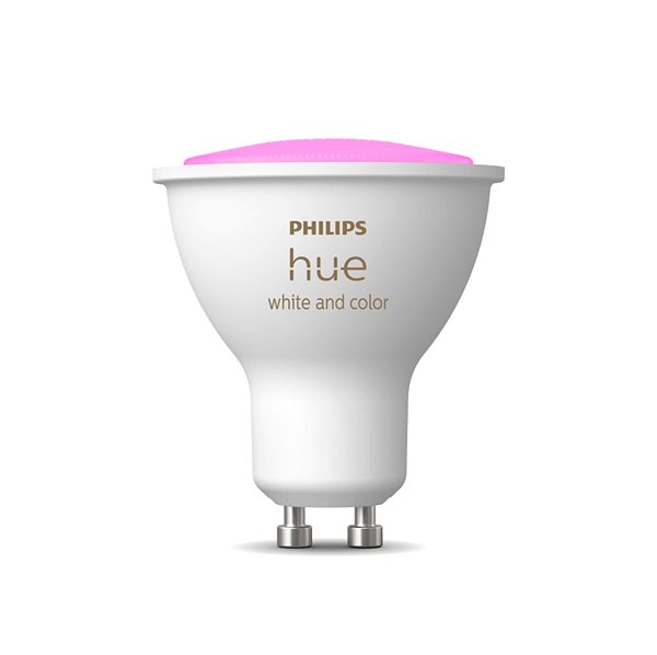 LED Bulb Philips Hue White and Color ambiance 5.7W GU10 Set,  2pcs ...