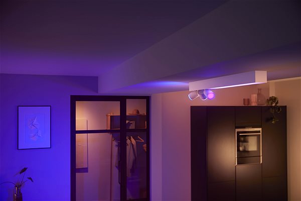 Deckenleuchte Philips Hue White and Color Ambiance Centris 3L Ceiling weiß 50609/31/P7 Lifestyle